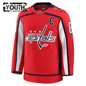 Maillot de Hockey Washington Capitals Fanatics Premium Alexander Ovechkin 2024-25 Rouge Domicile - Enfant